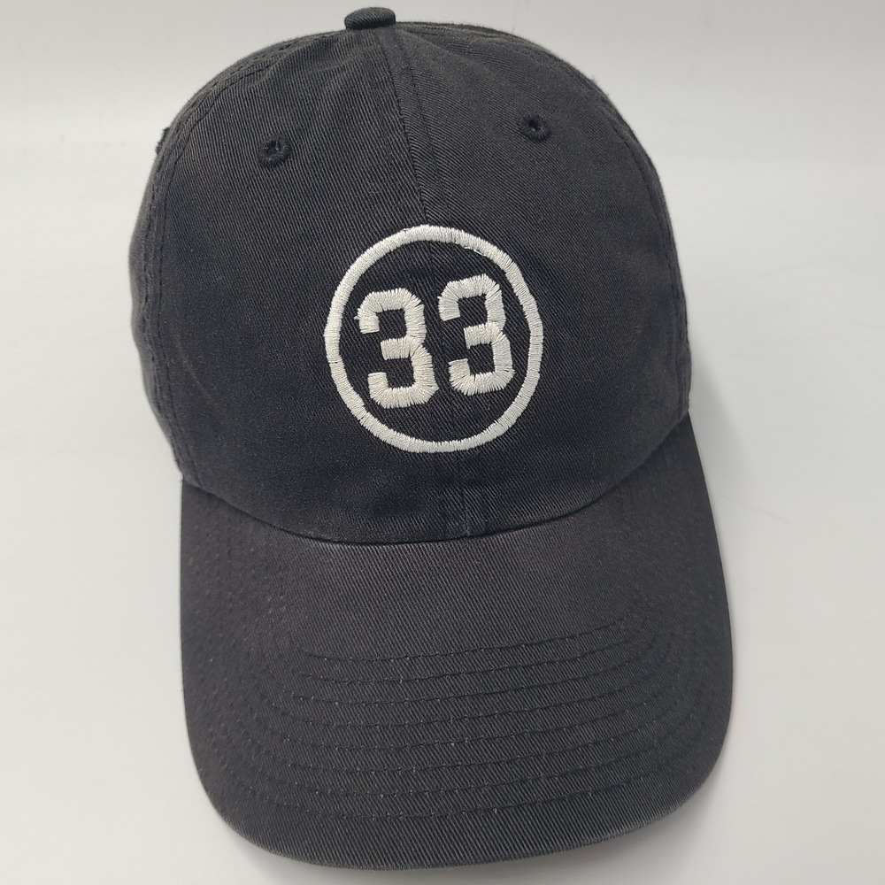 Vintage Boston Celtics Hat‎ Strapback Twins Enterprise Black NBA Larry Bird #33